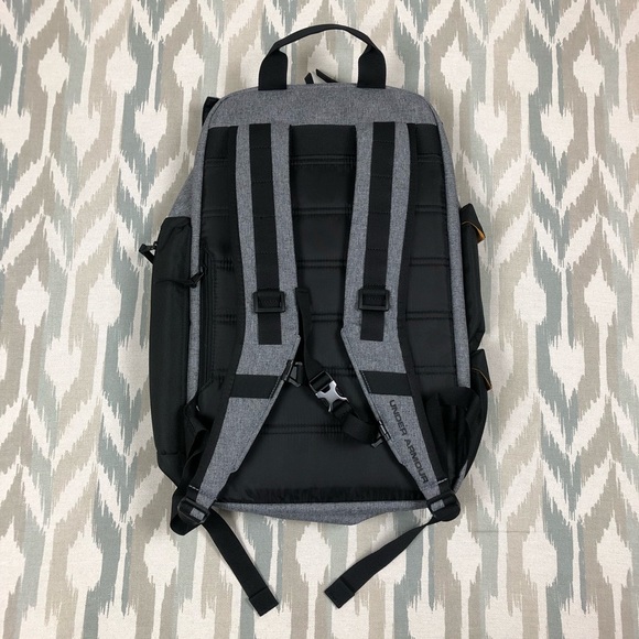 Under Armour UA Project Rock Bag Regiment Backpack Gray Chase Greatness 1325331 - Picture 6 of 13